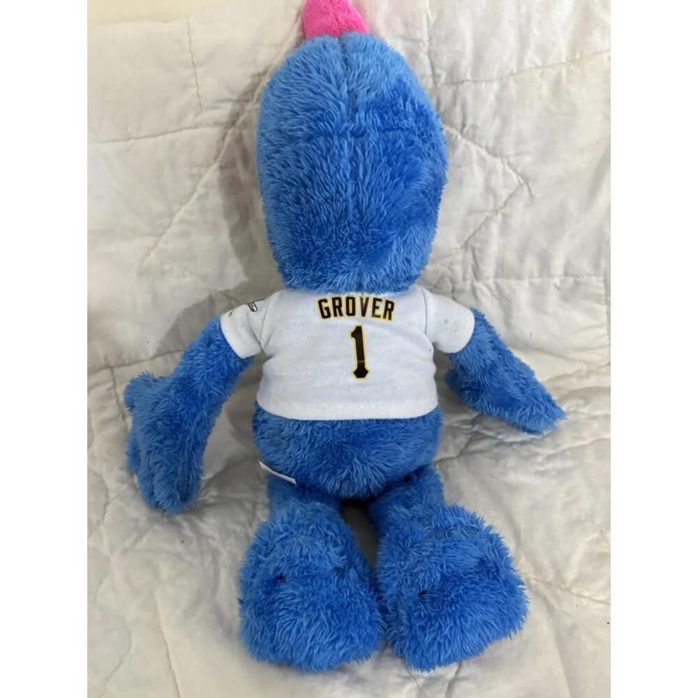 Pittsburgh Pirates Grover 12” Sesame Street Plush SGA 2024 Stuffed Animal MLB - Picture 3 of 4